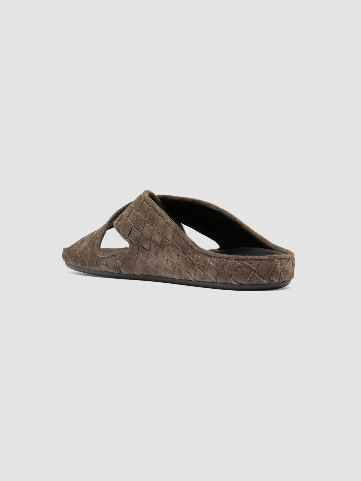 BABOUCHE/004 LIGHT CACHEMIRE INTRECCIO MILITARY