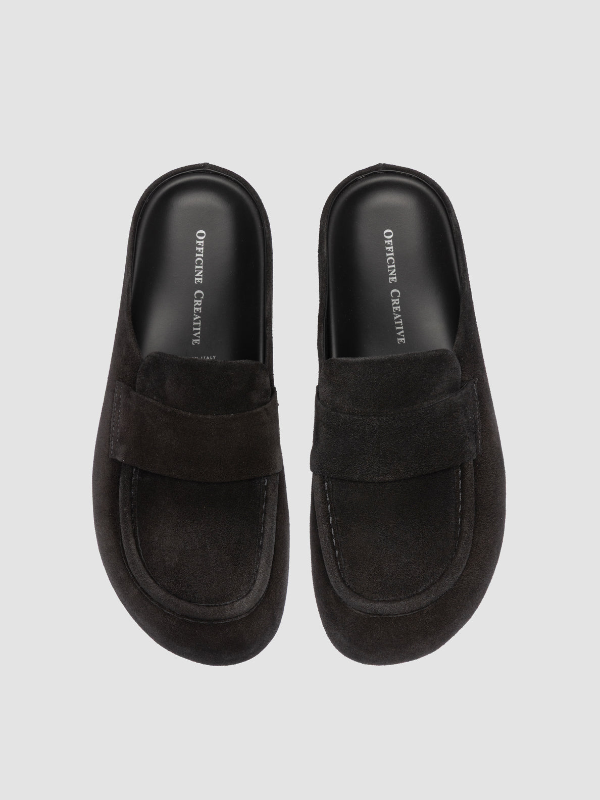 BABOUCHE/006 LIGHT CACHEMIRE NERO