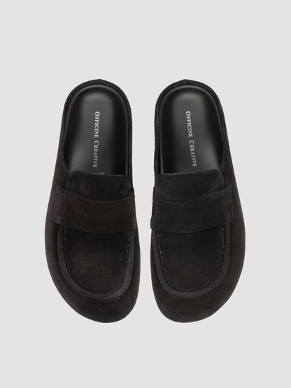 BABOUCHE/006 LIGHT CACHEMIRE NERO