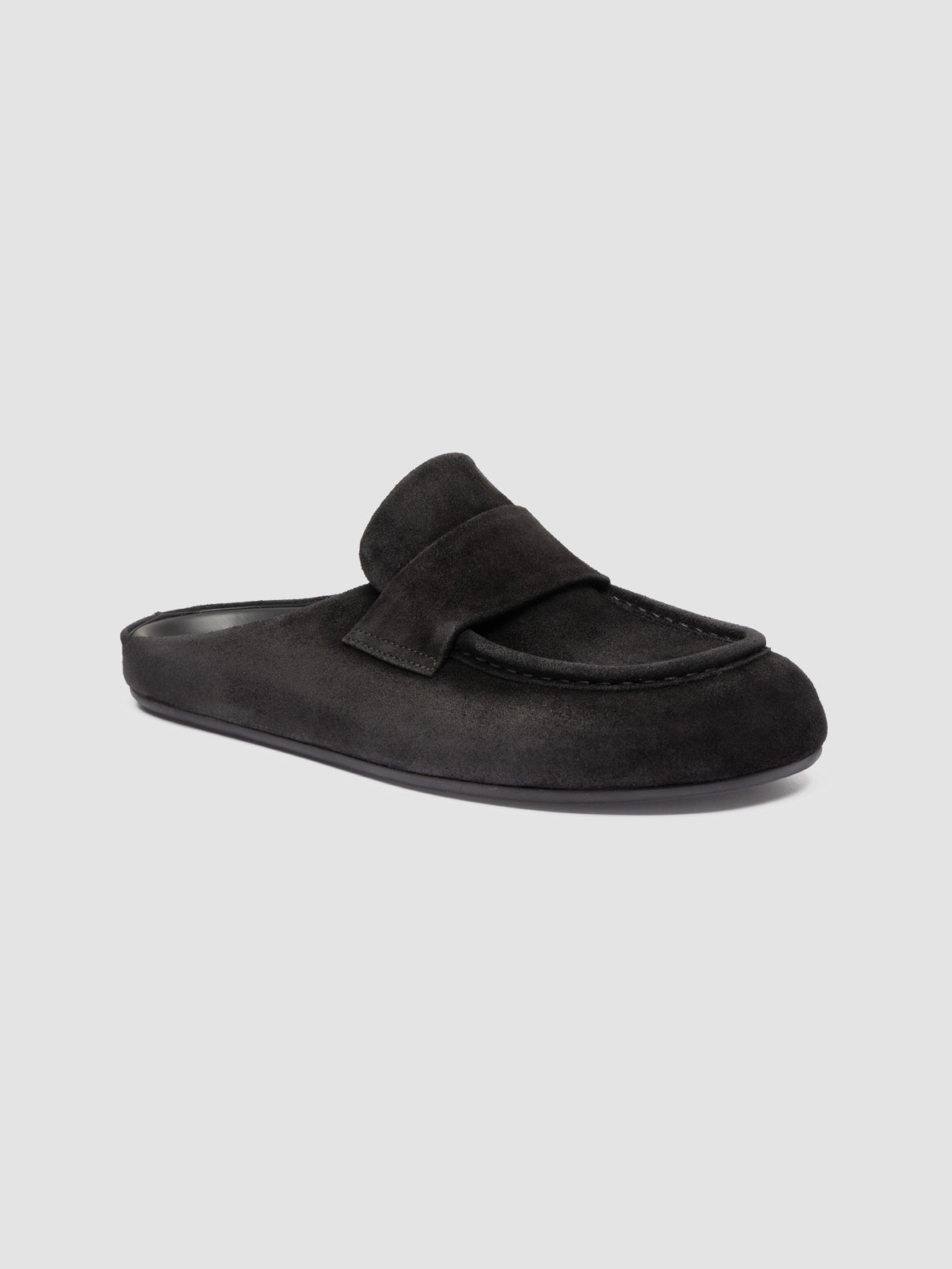 BABOUCHE/006 LIGHT CACHEMIRE NERO