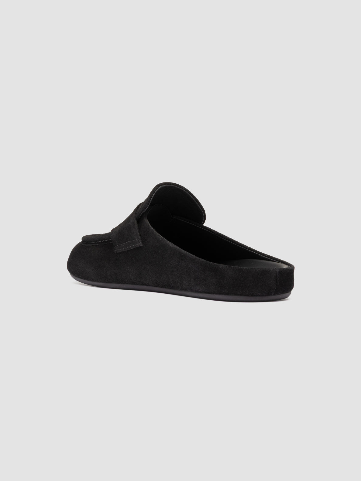 BABOUCHE/006 LIGHT CACHEMIRE NERO
