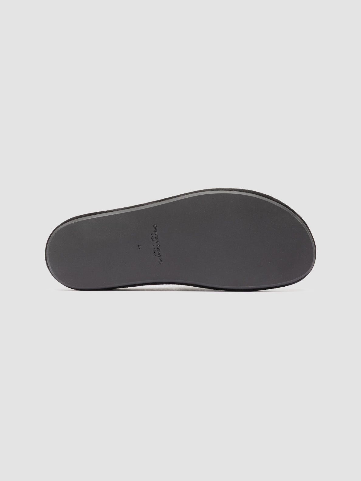 BABOUCHE/006 LIGHT CACHEMIRE NERO
