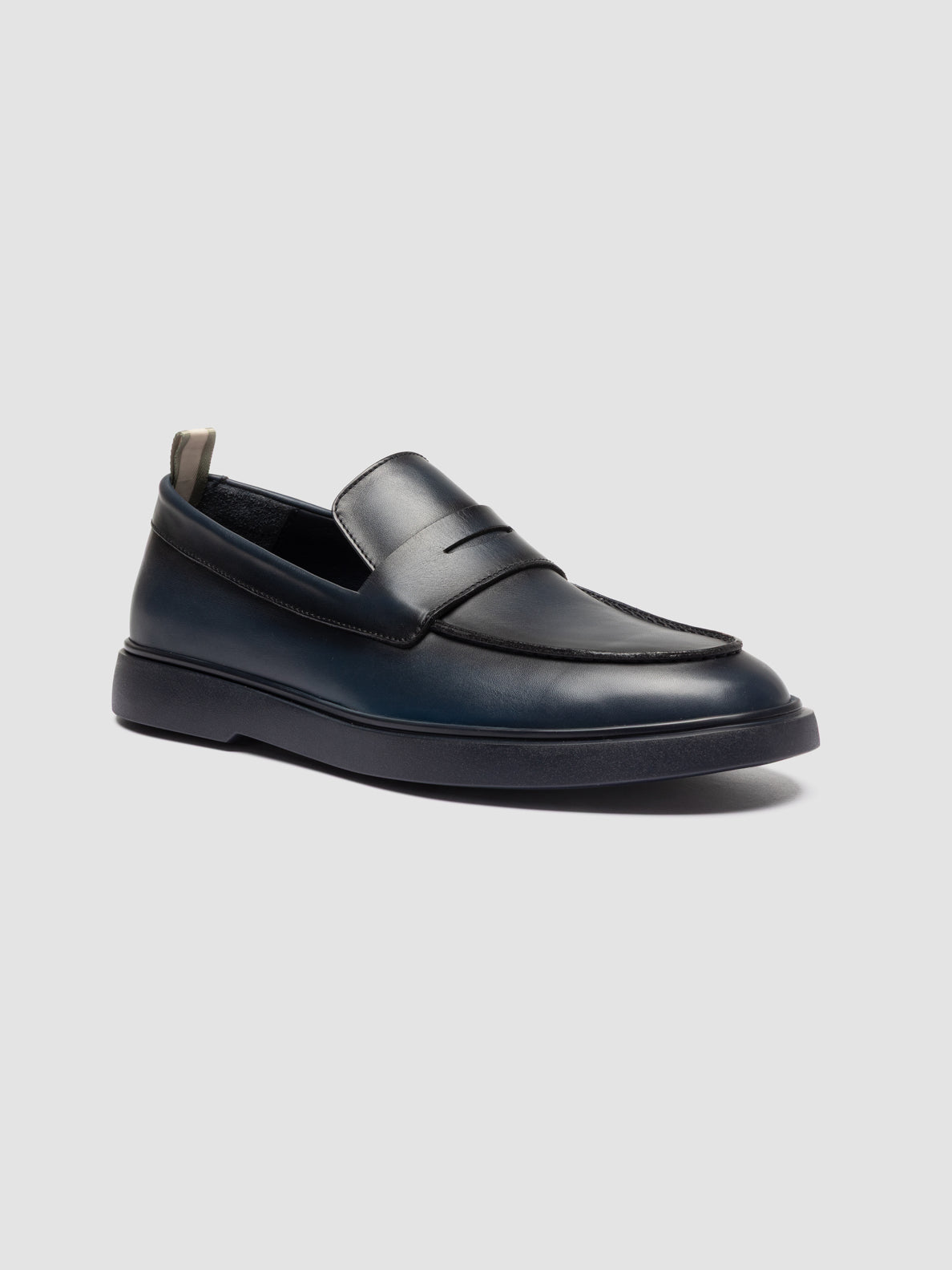 BONES/001 AERO BUTTERO NAPPA TONAL BLU MARINE
