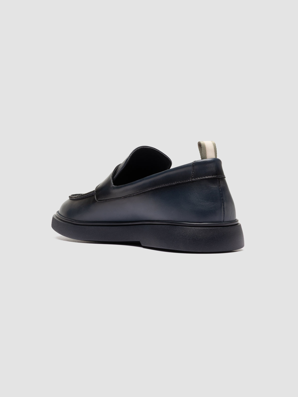 BONES/001 AERO BUTTERO NAPPA TONAL BLU MARINE
