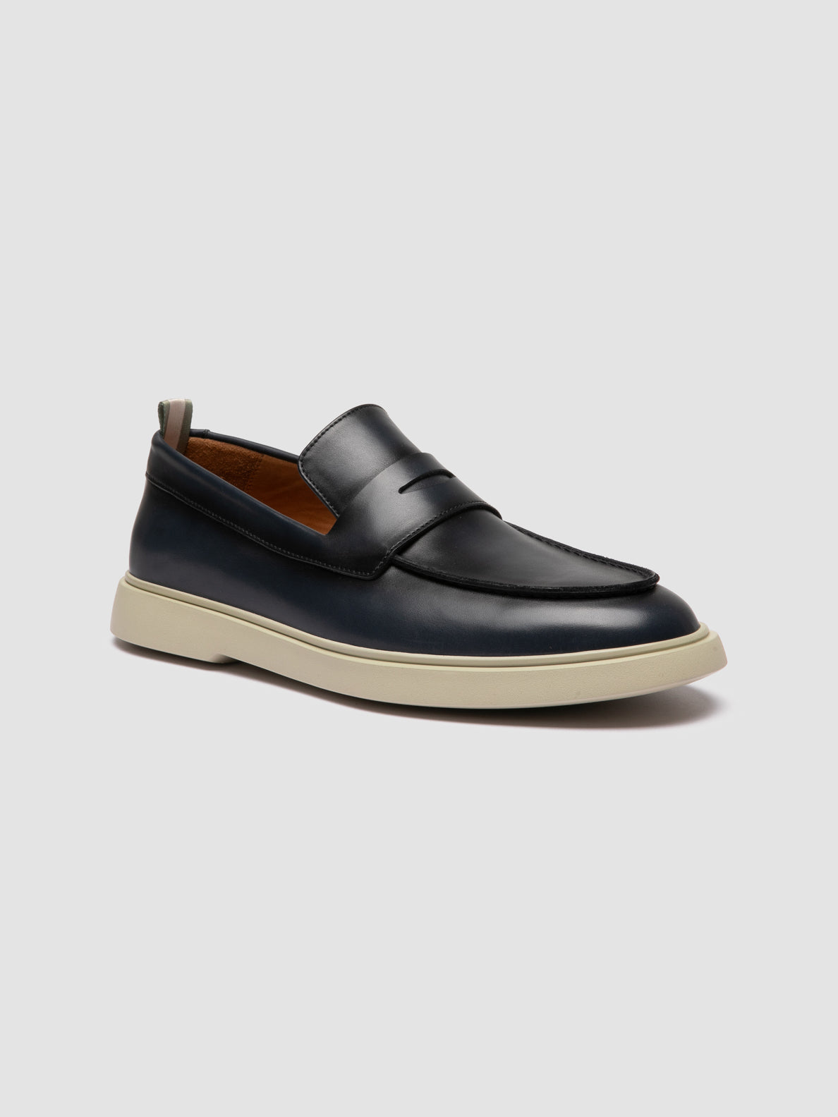 BONES/001 AERO BUTTERO NAPPA BLU MARINE_F.DO AVORIO