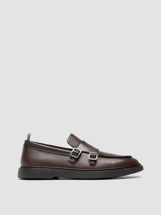 BONES/018 AERO BUTTERO NAPPA TONAL MORO