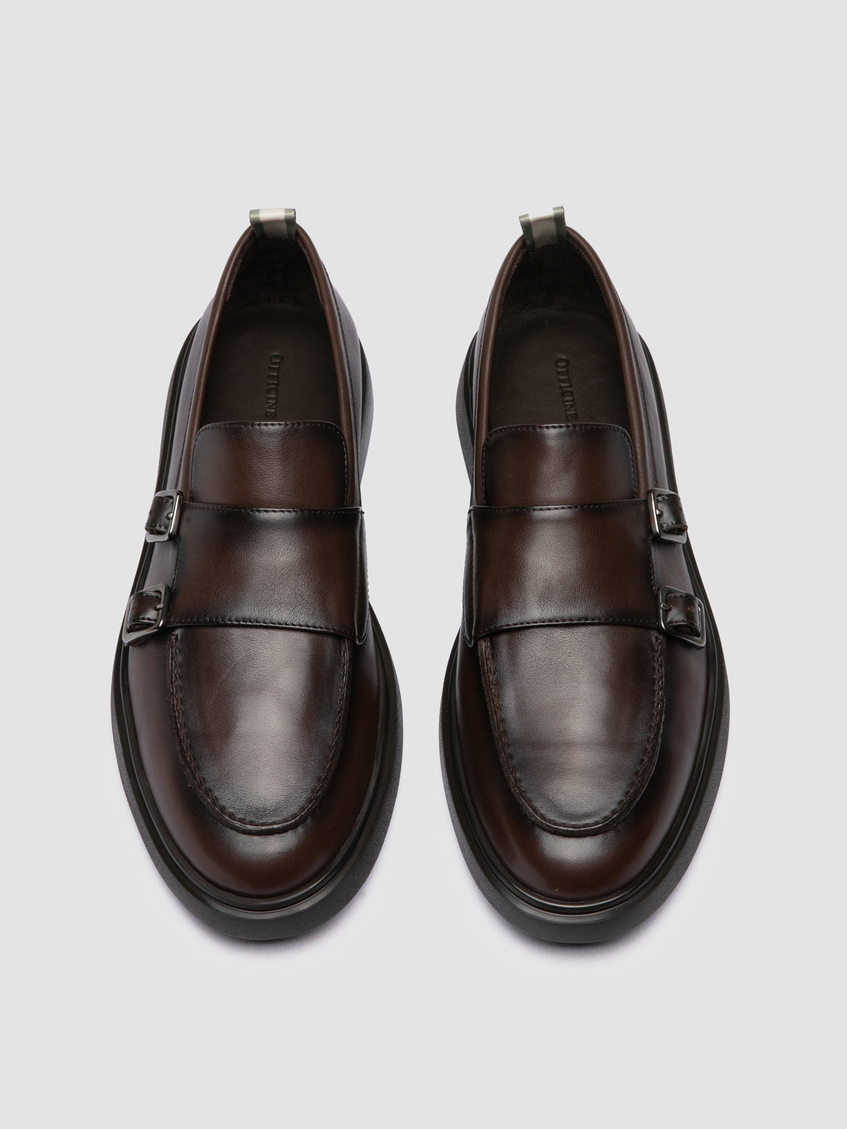 BONES/018 AERO BUTTERO NAPPA TONAL MORO