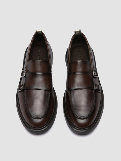 BONES/018 AERO BUTTERO NAPPA TONAL MORO