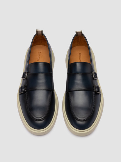 BONES/018 AERO BUTTERO NAPPA BLU MARINE_F.DO AVORIO