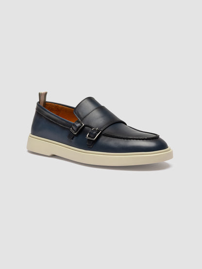 BONES/018 AERO BUTTERO NAPPA BLU MARINE_F.DO AVORIO