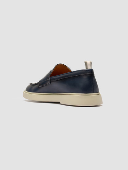 BONES/018 AERO BUTTERO NAPPA BLU MARINE_F.DO AVORIO