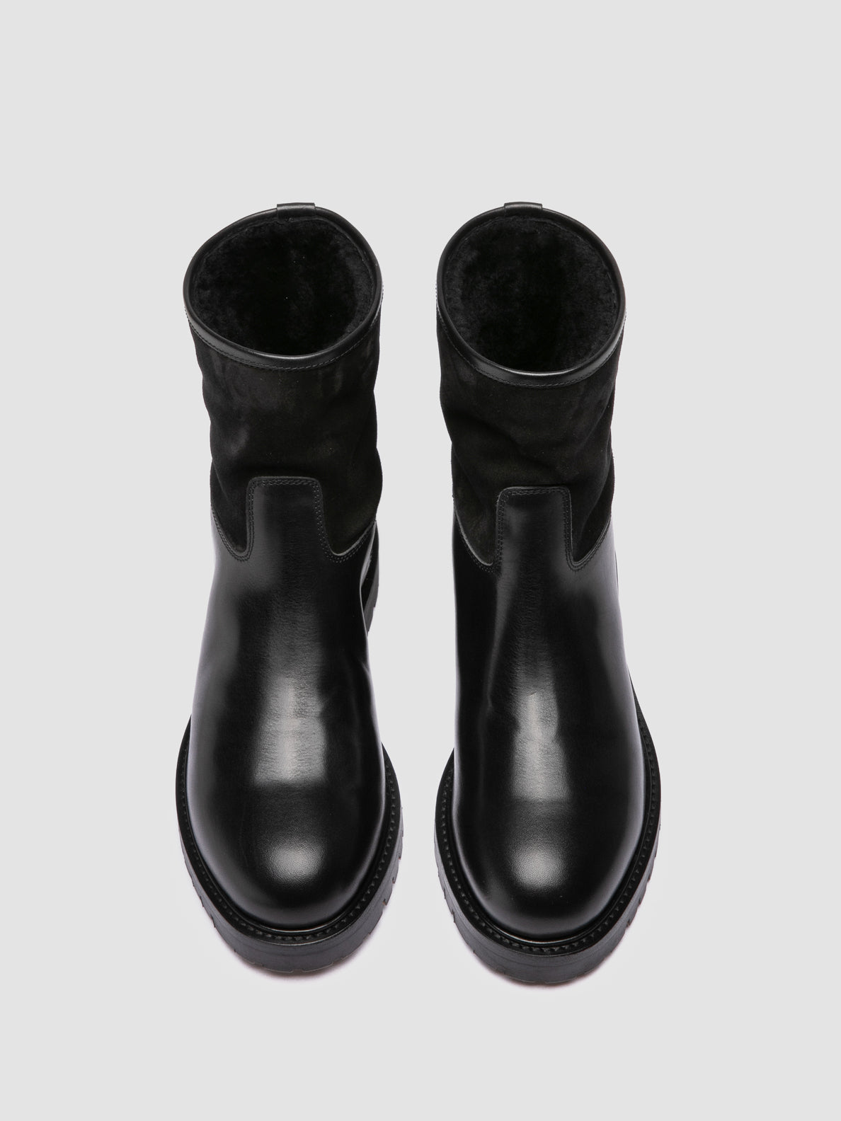 BOSS/020 SPALLA PIUMA NAPPA/LIGHT CACHEMIRE NERO_fod.montone