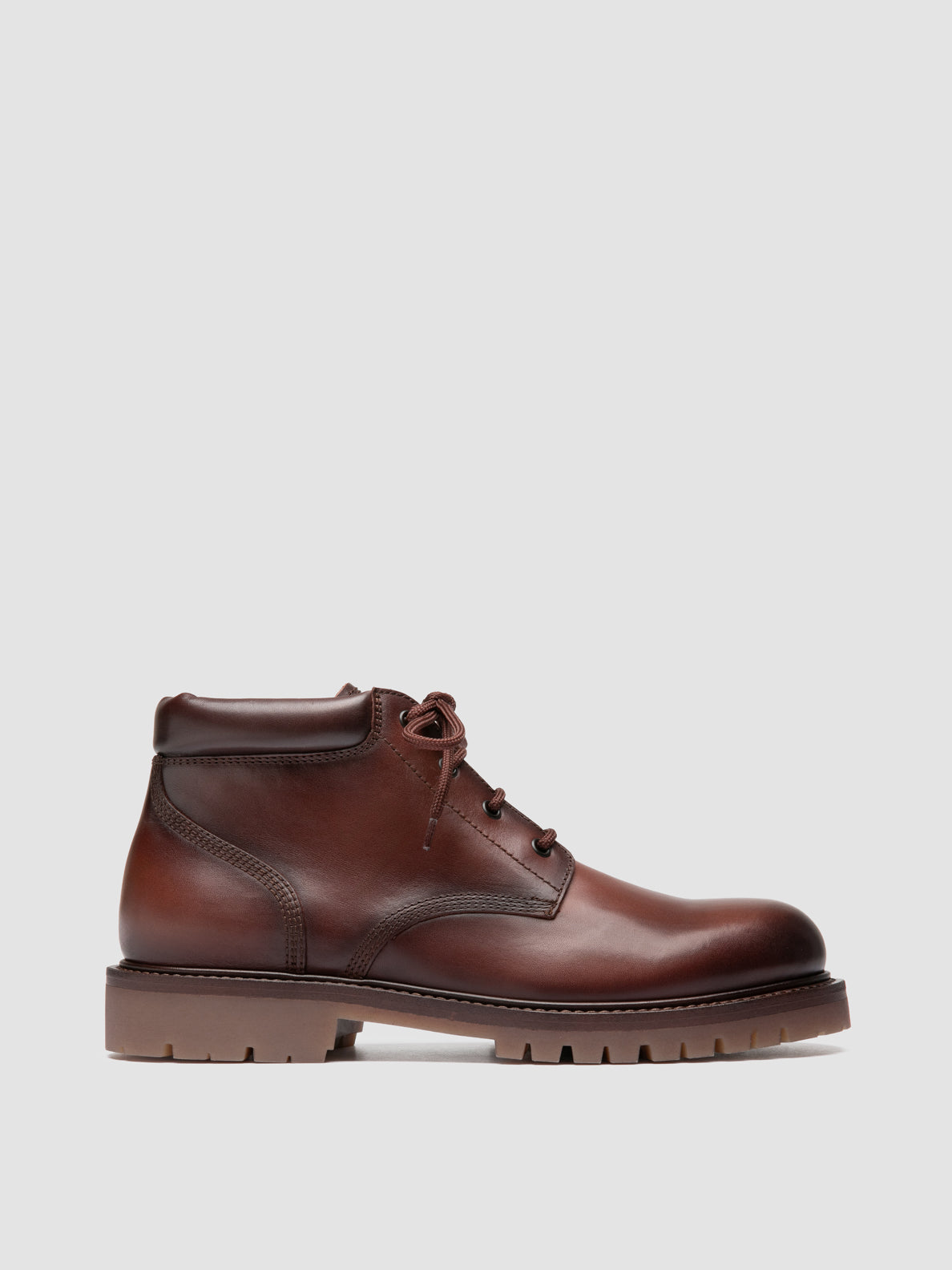 BOSS/021 AERO SPALLA PIUMA NAPPA CASTAGNO