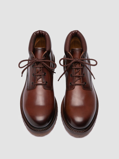 BOSS/021 AERO SPALLA PIUMA NAPPA CASTAGNO