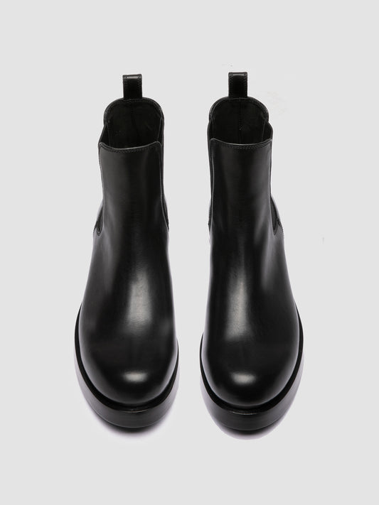 BULLA/006 SPALLA PIUMA NAPPA NERO