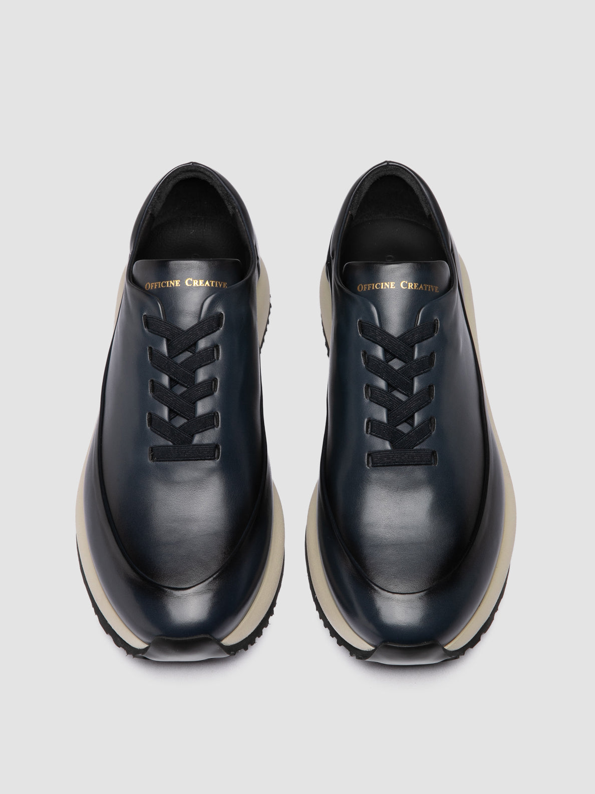FORM/001 AERO BUTTERO NAPPA BLU MARINE_F.DO AVORIO/N
