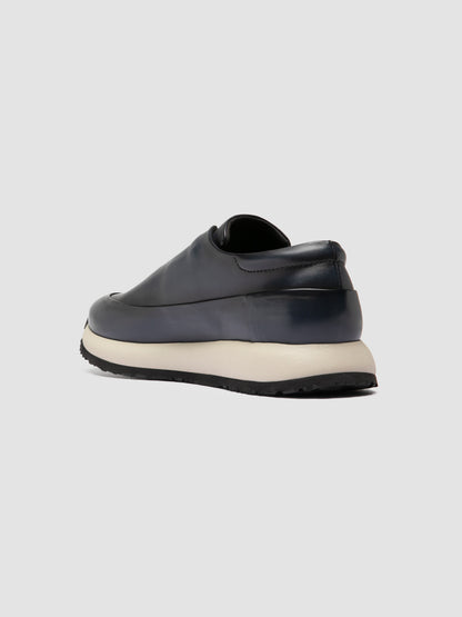 FORM/001 AERO BUTTERO NAPPA BLU MARINE_F.DO AVORIO/N