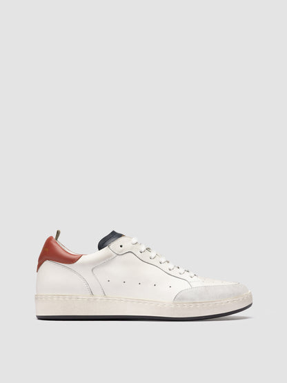 THE GLIDE 001 L.CACHEMIRE_3LEATHER DIRTY - BIANCO/BIANCO/BLU SCURO/RUST- F.DO OFF WHITE_N