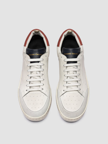 THE GLIDE 001 L.CACHEMIRE_3LEATHER DIRTY - BIANCO/BIANCO/BLU SCURO/RUST- F.DO OFF WHITE_N