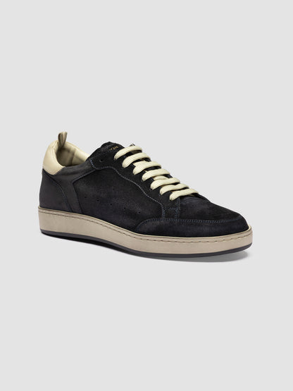 THE_GLIDE/001 LIGHT CACHEMIRE SKIN - DIRTY DEEP NAVY/LAMB F.DO AVORIO/N
