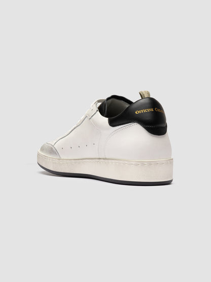 THE GLIDE 001 L.CACHEMIRE/2LEATHER DIRTY - BIANCO/BIANCO/NERO- F.DO OFF WHITE_N