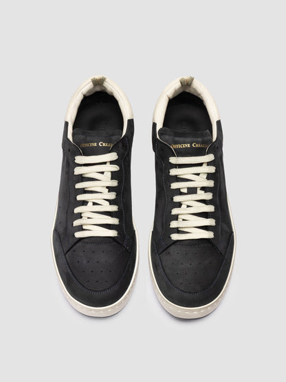 THE GLIDE 001 SOFT NABUK/GIANO - DIRTY DARK BLU/TOFU - F.DO OFF WHITE_N