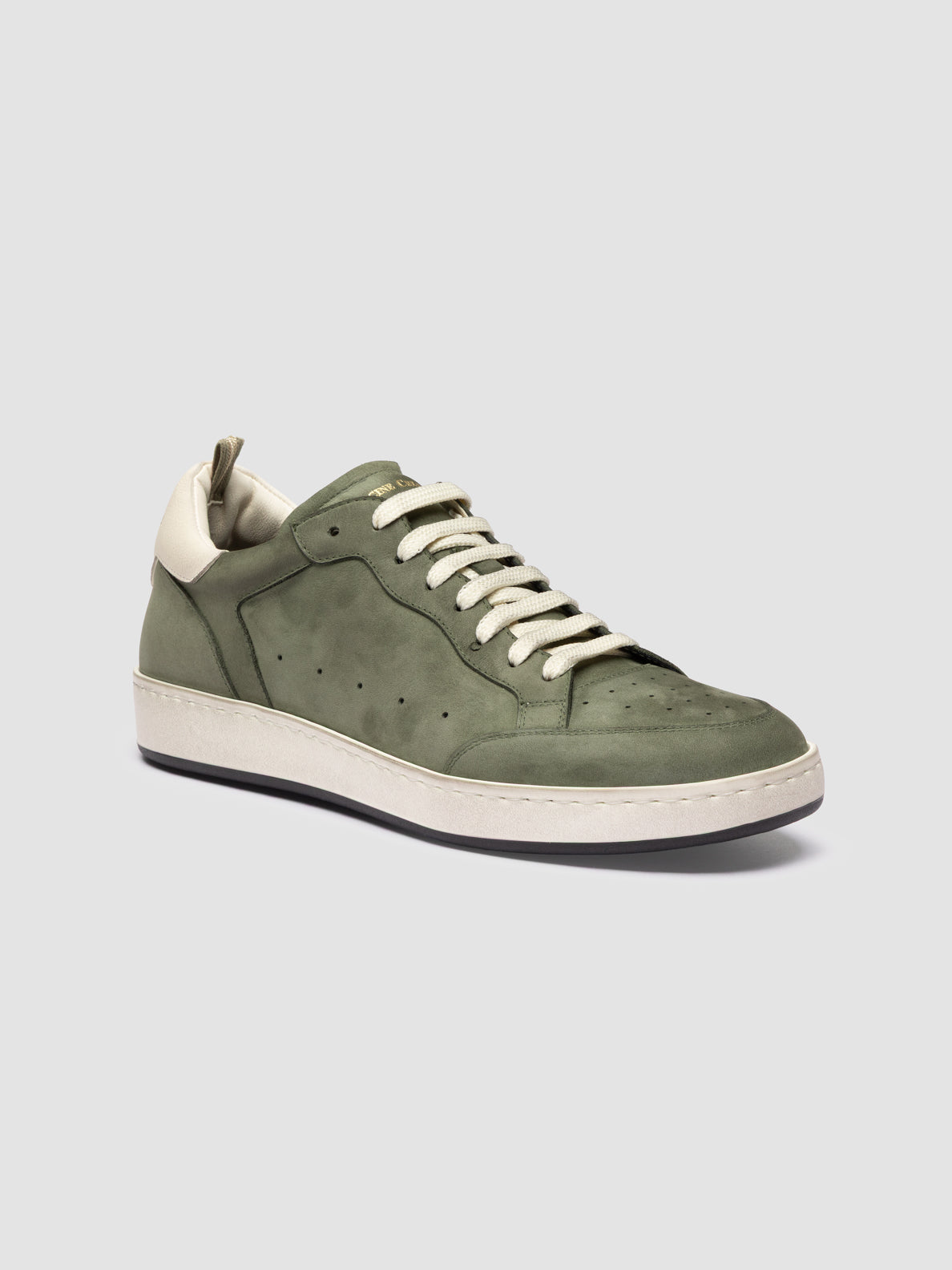 THE GLIDE 001 SOFT NABUK/GIANO - DIRTY ARMY/TOFU - F.DO OFF WHITE_N