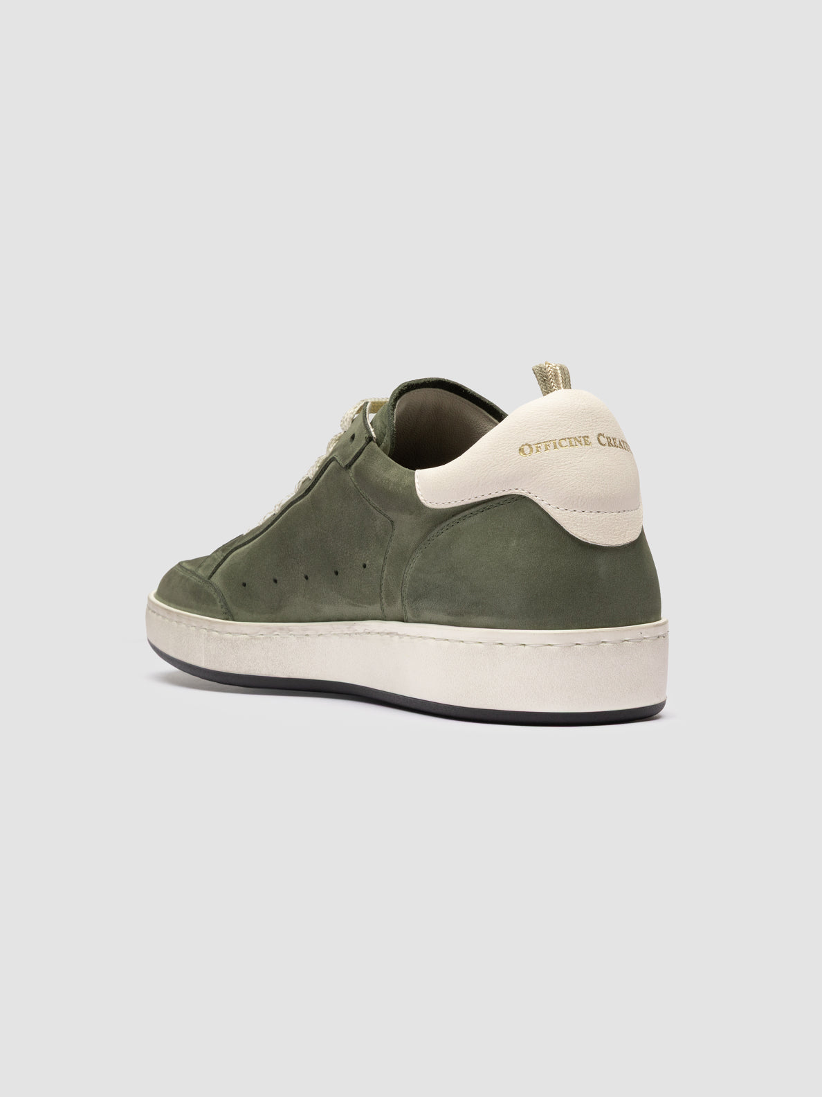 THE GLIDE 001 SOFT NABUK/GIANO - DIRTY ARMY/TOFU - F.DO OFF WHITE_N