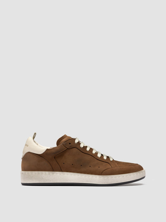 THE GLIDE 001 SOFT NABUK/GIANO - DIRTY CAFFE/TOFU - F.DO OFF WHITE_N