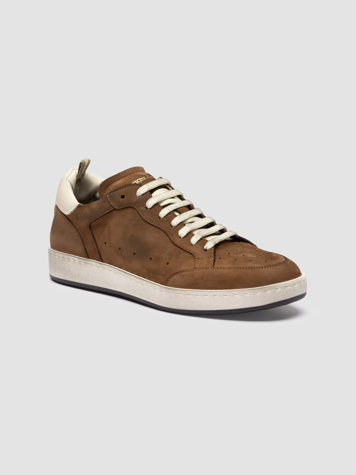 THE GLIDE 001 SOFT NABUK/GIANO - DIRTY CAFFE/TOFU - F.DO OFF WHITE_N