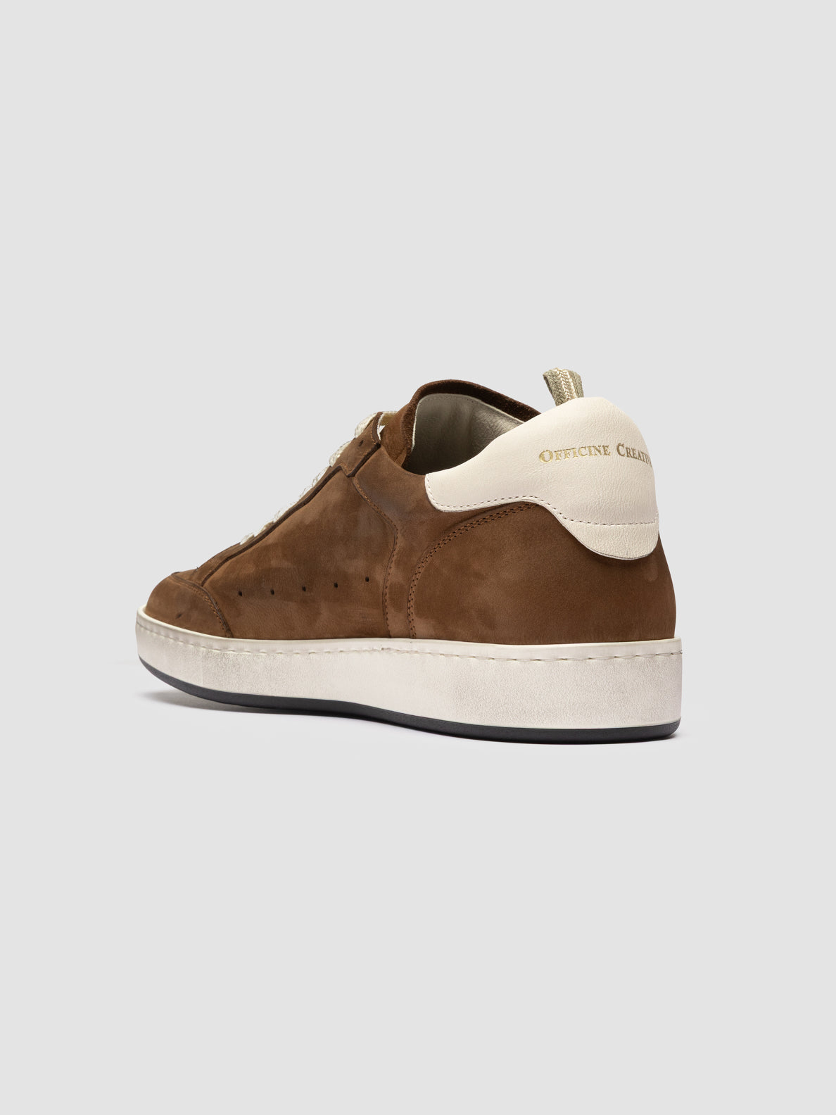 THE GLIDE 001 SOFT NABUK/GIANO - DIRTY CAFFE/TOFU - F.DO OFF WHITE_N