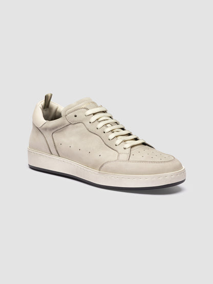 THE GLIDE 001 SOFT NABUK/GIANO - DIRTY CALCARE/TOFU - F.DO OFF WHITE_N
