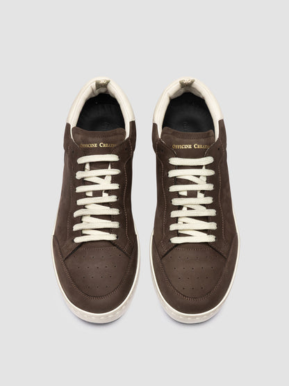 THE GLIDE 001 SOFT NABUK_GIANO - DIRTY DARK MORO_TOFU - F.DO OFF WHITE_N