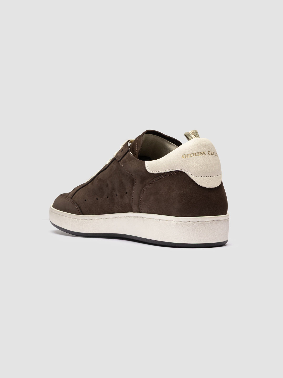 THE GLIDE 001 SOFT NABUK_GIANO - DIRTY DARK MORO_TOFU - F.DO OFF WHITE_N