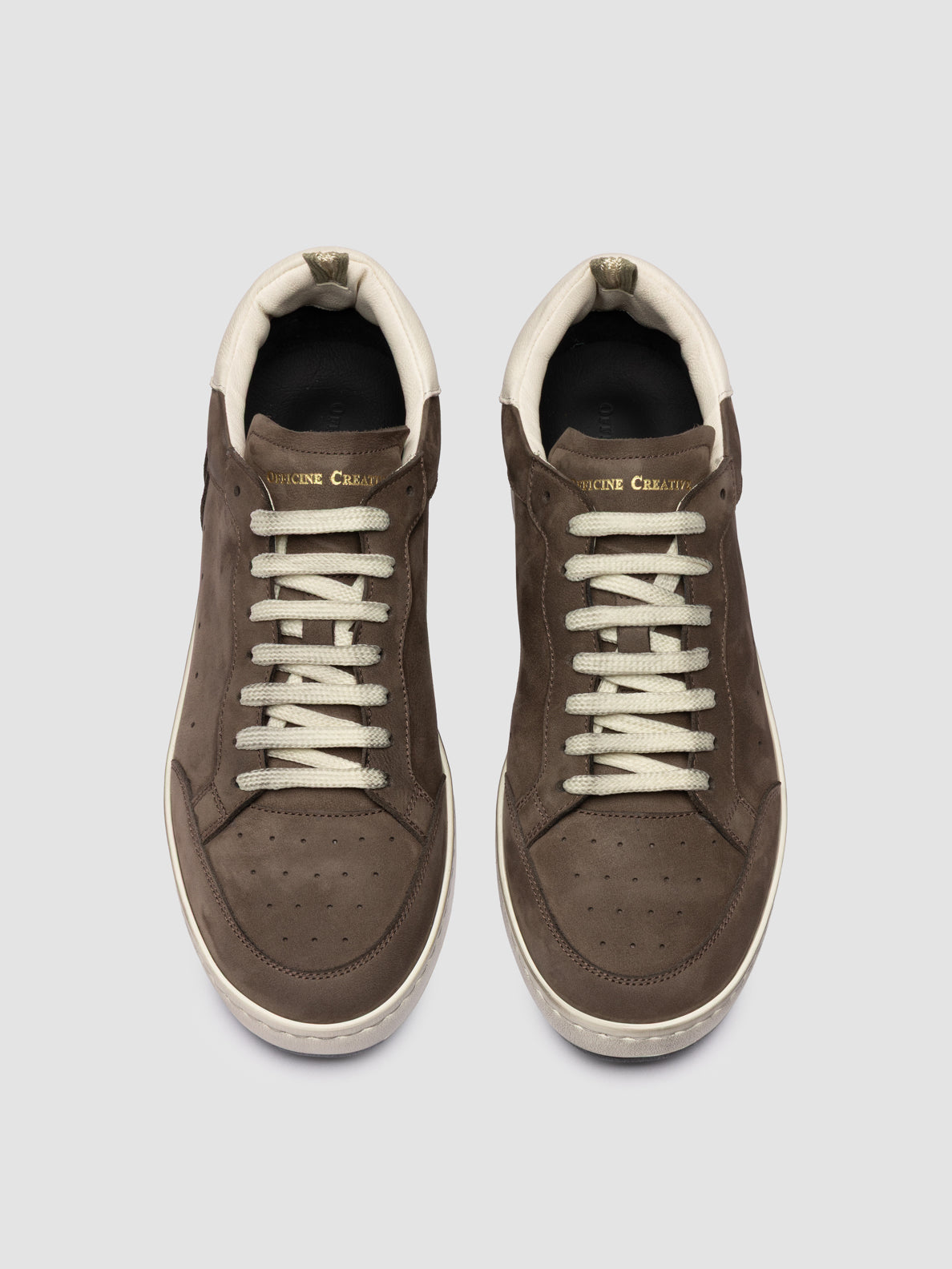 THE GLIDE 001 SOFT NABUK/GIANO - DIRTY MUD/TOFU - F.DO OFF WHITE_N