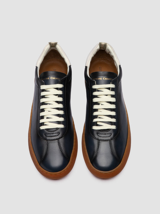 GINNASIO/003 AERO BUTTERO NAPPA/LT TAG BLU MARINE/PANNA_F.DO NAT.SC