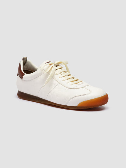 HAZEL/002 DEER/AERO BUTTERO BIANCO/TAN_f.do nat.scuro