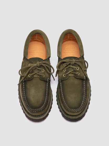 HERITAGE FLEXI/001 AERO DESERT OASIS DK LODEN_TONAL SOLE