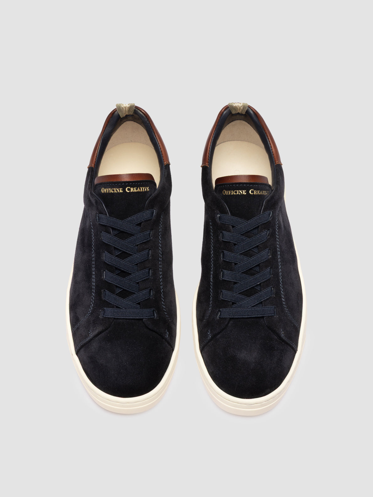 KERMIS/001 LIGHT CACHEMIRE/A.BUTT DEEP NAVY/TAN F.DO BLANC