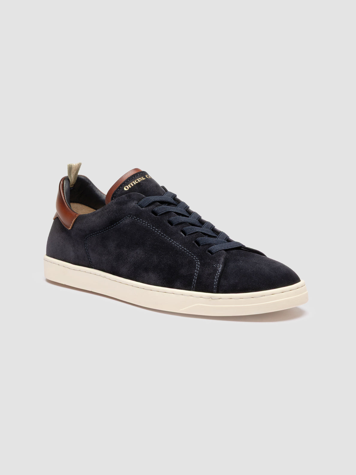 KERMIS/001 LIGHT CACHEMIRE/A.BUTT DEEP NAVY/TAN F.DO BLANC