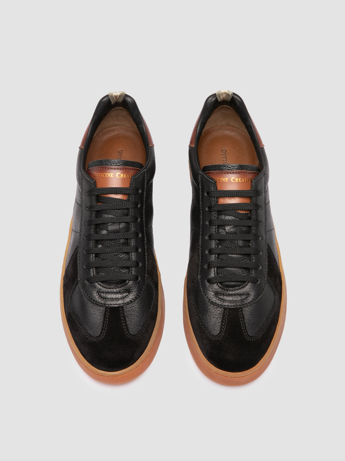 MILITIA/001 LIGHT CACHEMIRE/DEER/AERO BUTTERO NERO/NERO/TAN - F.DO NATURALE SCURO
