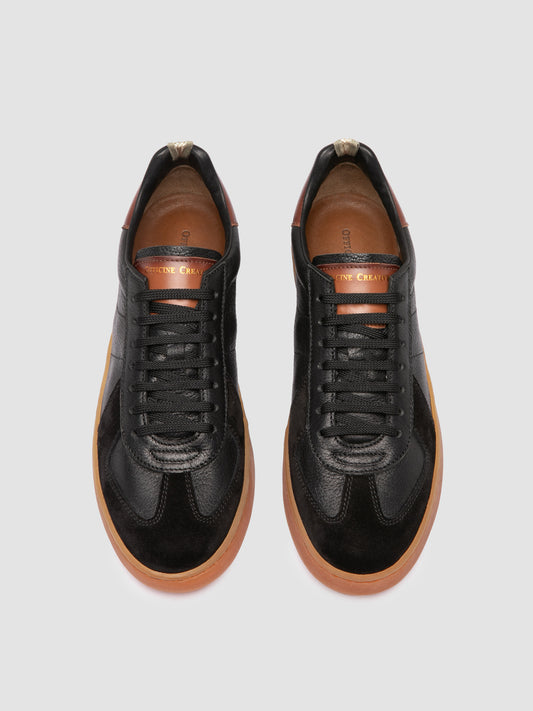 MILITIA/001 LIGHT CACHEMIRE/DEER/AERO BUTTERO NERO/NERO/TAN - F.DO NATURALE SCURO