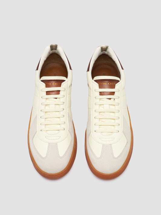 MILITIA/001 LIGHT CACHEMIRE/DEER/AERO BUTTERO LAMB/BIANCO/TAN - F.DO NATURALE SCURO