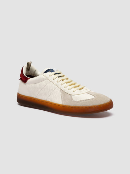 MILITIA/001 L.CACHEMIRE/DEER/A.LC TT LAMB/BIANCO/TORRENTE/IMPERIAL RED F.DO NATURALE SCURO