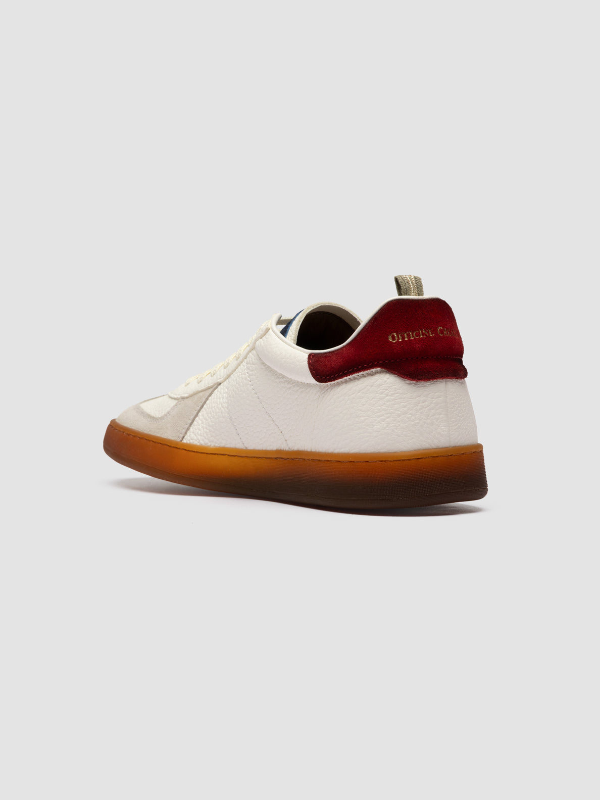 MILITIA/001 L.CACHEMIRE/DEER/A.LC TT LAMB/BIANCO/TORRENTE/IMPERIAL RED F.DO NATURALE SCURO