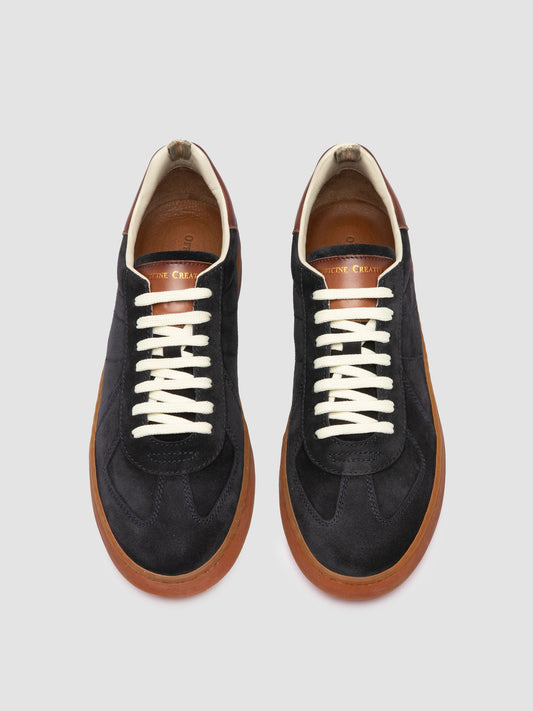 MILITIA/002 LIGHT CACHEMIRE/AERO BUTTERO DEEP NAVY/TAN_F.DO NATURALE SCURO