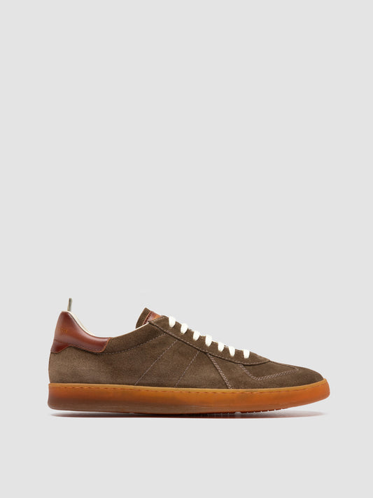 MILITIA/002 LIGHT CACHEMIRE/AERO BUTTERO OLIVE/TAN - F.DO NATURALE SCURO