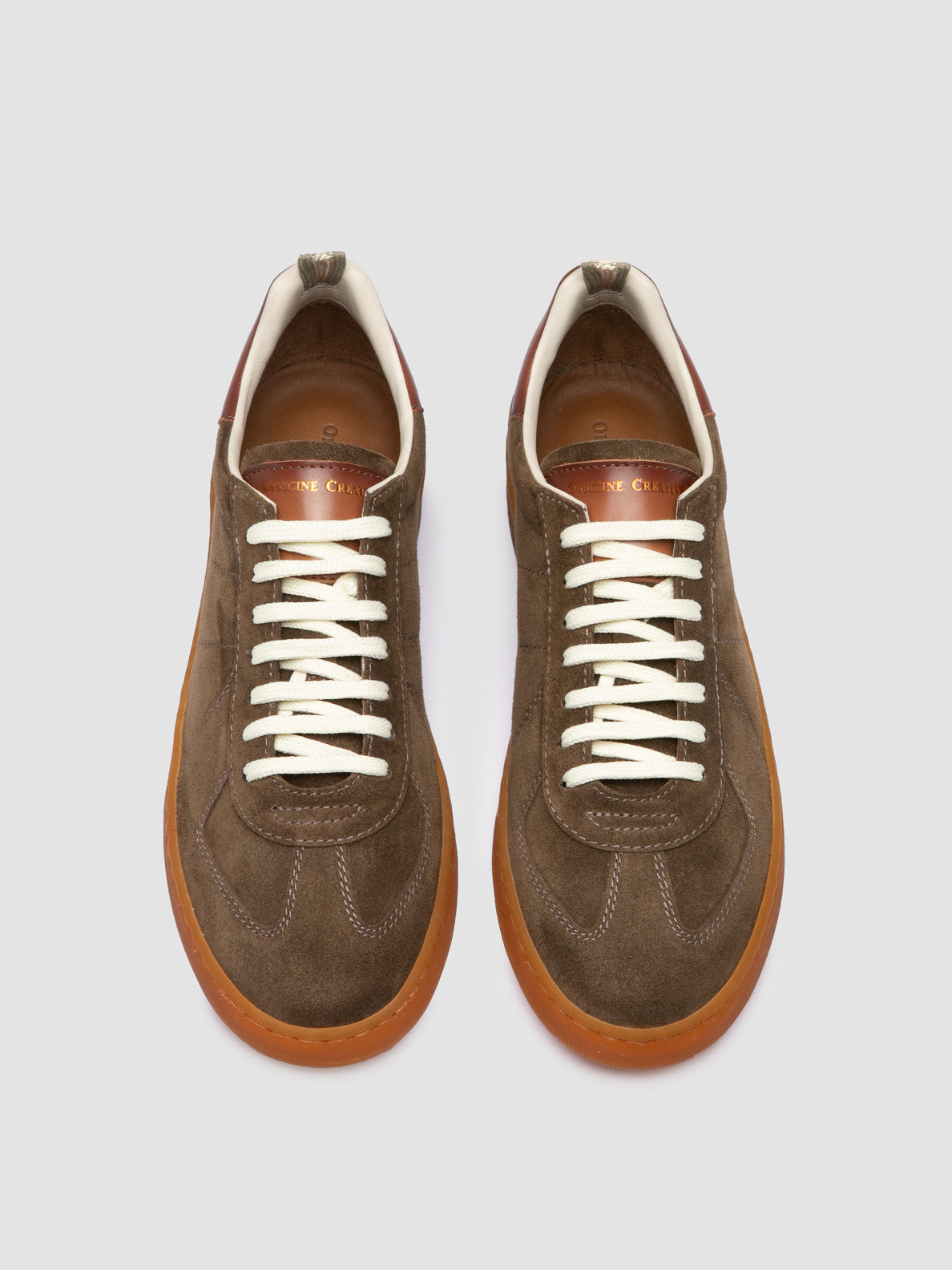 MILITIA/002 LIGHT CACHEMIRE/AERO BUTTERO OLIVE/TAN - F.DO NATURALE SCURO