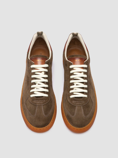 MILITIA/002 LIGHT CACHEMIRE/AERO BUTTERO OLIVE/TAN - F.DO NATURALE SCURO