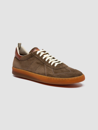 MILITIA/002 LIGHT CACHEMIRE/AERO BUTTERO OLIVE/TAN - F.DO NATURALE SCURO